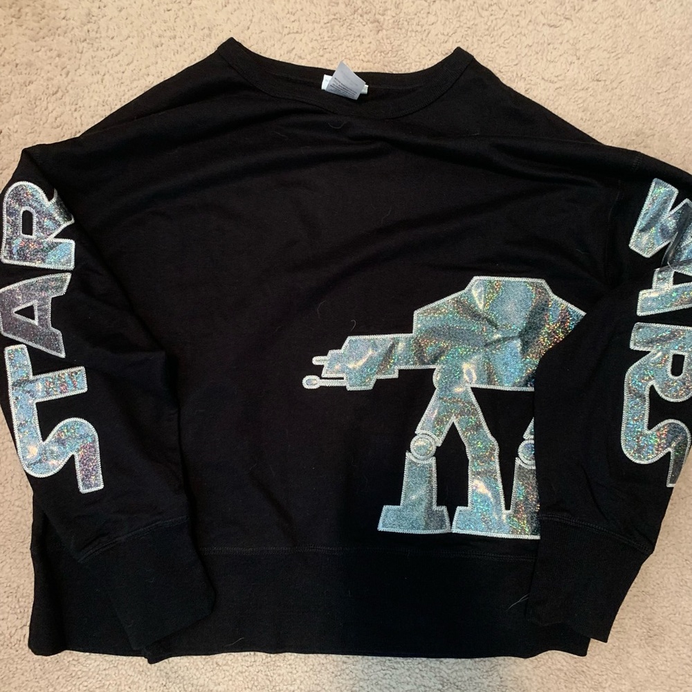 NWT Disney Star Wars AT-AT Long Sleeve Shirt